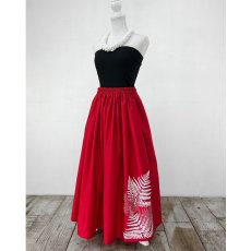 画像3: ・チューブトップ付き　3way ドレス（赤・パラパライ柄）　フラ衣装 (3)
